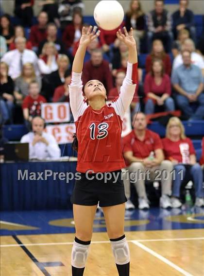 Thumbnail 2 in Victory Christian vs. Sacramento Country Day (CIF SJS D6 Final) photogallery.