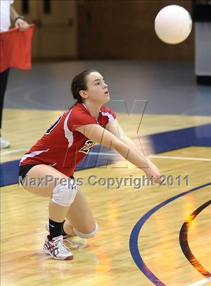 Thumbnail 3 in Victory Christian vs. Sacramento Country Day (CIF SJS D6 Final) photogallery.