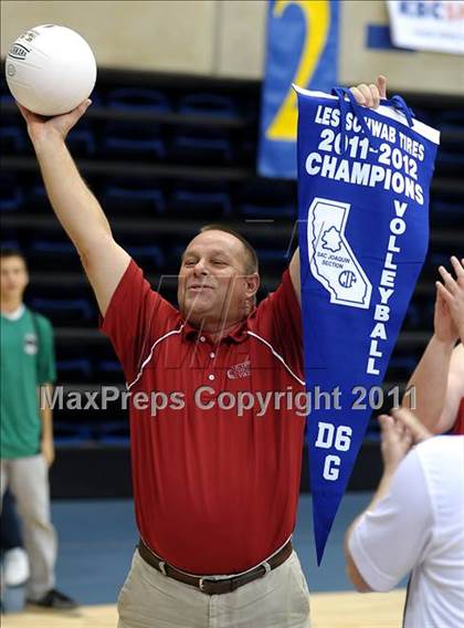 Thumbnail 3 in Victory Christian vs. Sacramento Country Day (CIF SJS D6 Final) photogallery.