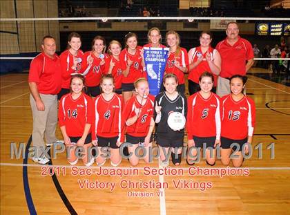Thumbnail 1 in Victory Christian vs. Sacramento Country Day (CIF SJS D6 Final) photogallery.