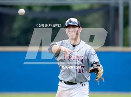 Thumbnail 3 in Colfax vs. Bear River (Game 1 - CIF SJS D5 Final) photogallery.