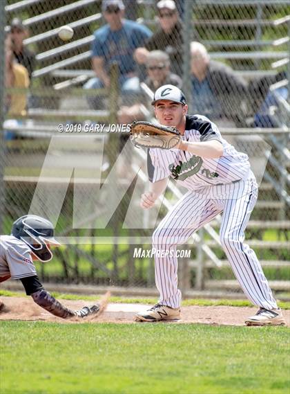 Thumbnail 2 in Colfax vs. Bear River (Game 1 - CIF SJS D5 Final) photogallery.