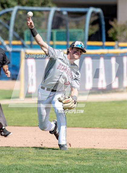 Thumbnail 3 in Colfax vs. Bear River (Game 1 - CIF SJS D5 Final) photogallery.
