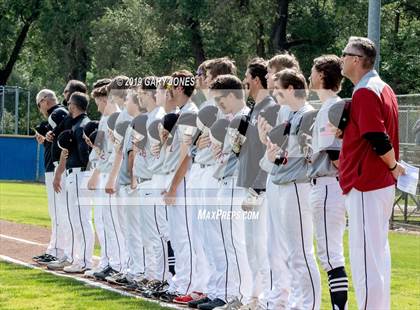 Thumbnail 3 in Colfax vs. Bear River (Game 1 - CIF SJS D5 Final) photogallery.
