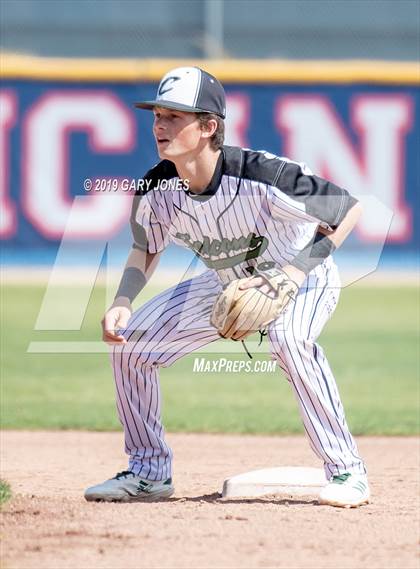 Thumbnail 2 in Colfax vs. Bear River (Game 1 - CIF SJS D5 Final) photogallery.