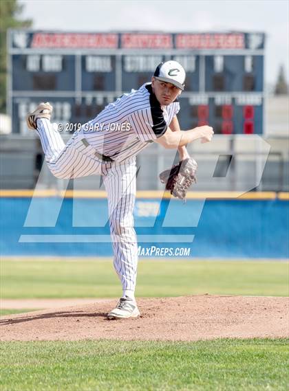 Thumbnail 2 in Colfax vs. Bear River (Game 1 - CIF SJS D5 Final) photogallery.