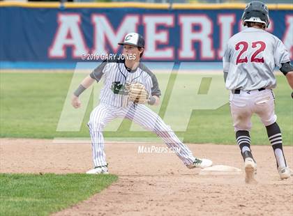 Thumbnail 3 in Colfax vs. Bear River (Game 1 - CIF SJS D5 Final) photogallery.