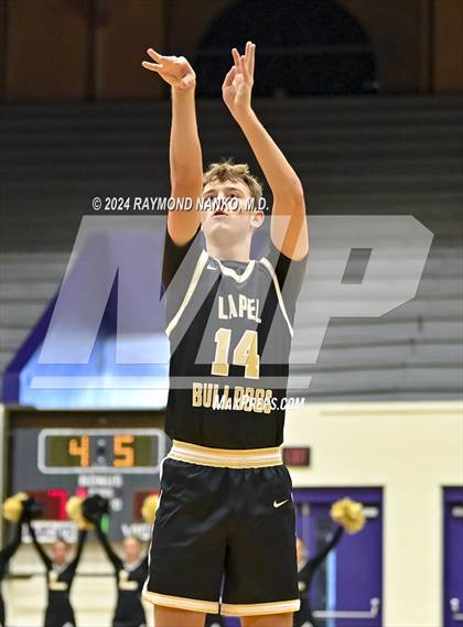 Thumbnail 2 in Muncie Burris vs. Lapel (Fieldhouse Classic)  photogallery.
