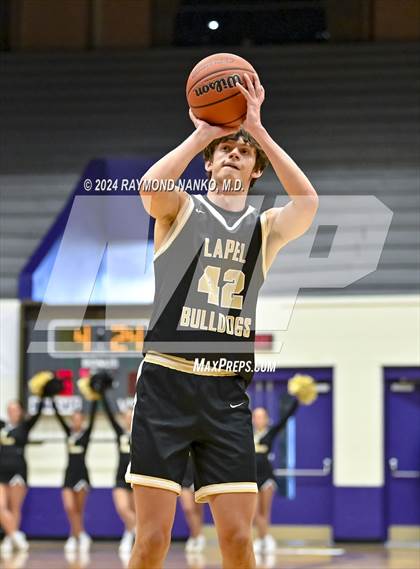 Thumbnail 3 in Muncie Burris vs. Lapel (Fieldhouse Classic)  photogallery.