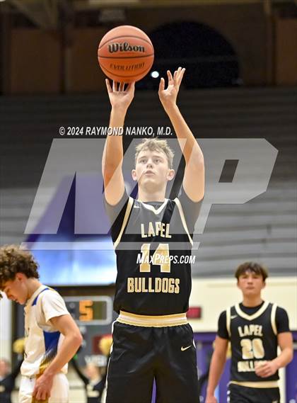 Thumbnail 2 in Muncie Burris vs. Lapel (Fieldhouse Classic)  photogallery.