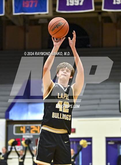 Thumbnail 1 in Muncie Burris vs. Lapel (Fieldhouse Classic)  photogallery.