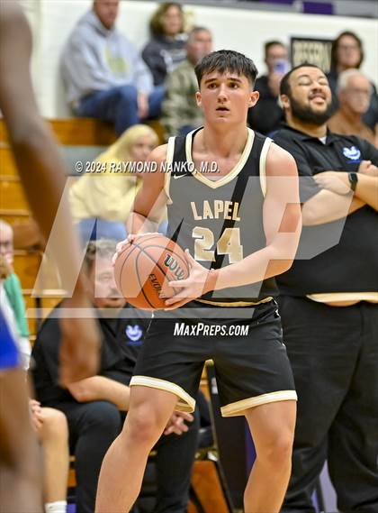 Thumbnail 3 in Muncie Burris vs. Lapel (Fieldhouse Classic)  photogallery.