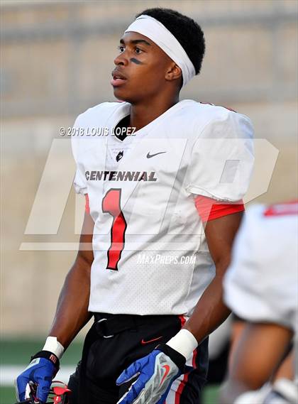 Thumbnail 2 in Orange Lutheran vs. Centennial photogallery.