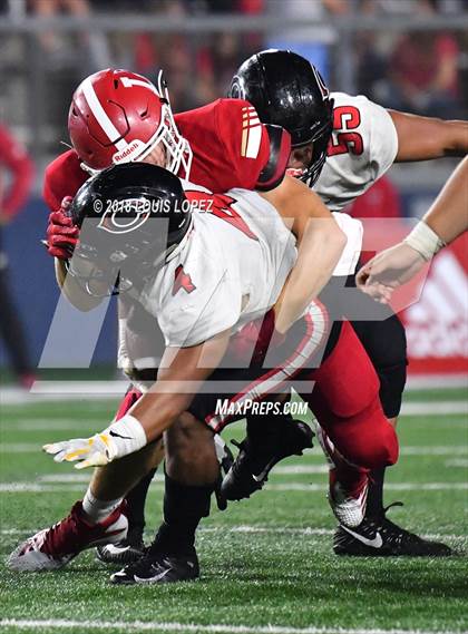 Thumbnail 1 in Orange Lutheran vs. Centennial photogallery.