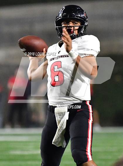 Thumbnail 3 in Orange Lutheran vs. Centennial photogallery.