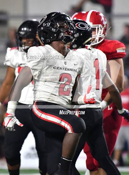 Thumbnail 1 in Orange Lutheran vs. Centennial photogallery.
