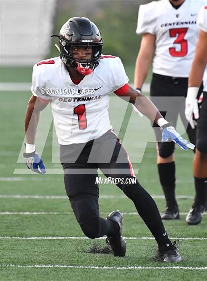 Thumbnail 2 in Orange Lutheran vs. Centennial photogallery.
