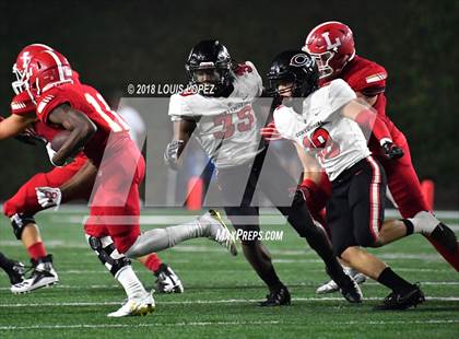Thumbnail 2 in Orange Lutheran vs. Centennial photogallery.