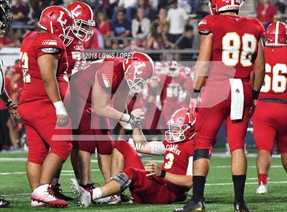 Thumbnail 2 in Orange Lutheran vs. Centennial photogallery.