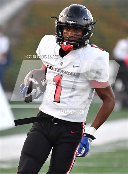 Thumbnail 3 in Orange Lutheran vs. Centennial photogallery.