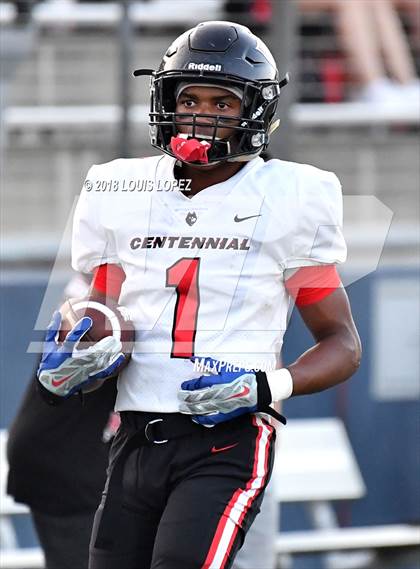 Thumbnail 1 in Orange Lutheran vs. Centennial photogallery.