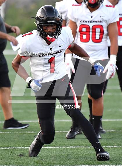 Thumbnail 3 in Orange Lutheran vs. Centennial photogallery.