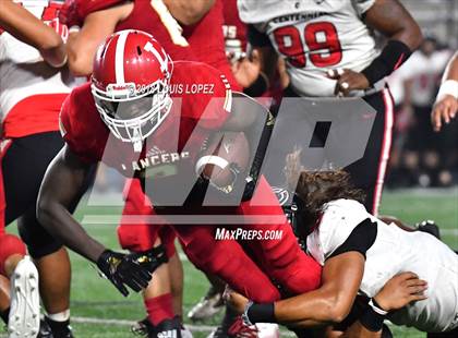 Thumbnail 2 in Orange Lutheran vs. Centennial photogallery.