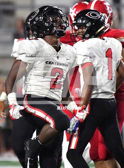 Thumbnail 3 in Orange Lutheran vs. Centennial photogallery.