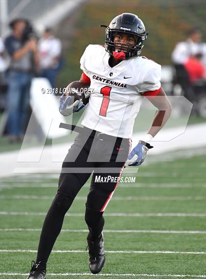 Thumbnail 1 in Orange Lutheran vs. Centennial photogallery.