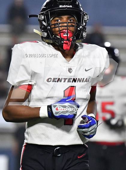 Thumbnail 3 in Orange Lutheran vs. Centennial photogallery.