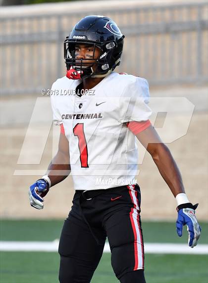 Thumbnail 3 in Orange Lutheran vs. Centennial photogallery.