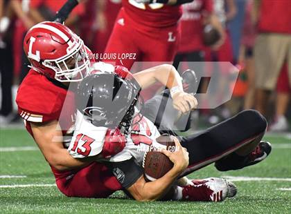 Thumbnail 1 in Orange Lutheran vs. Centennial photogallery.