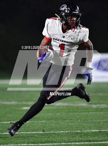 Thumbnail 3 in Orange Lutheran vs. Centennial photogallery.
