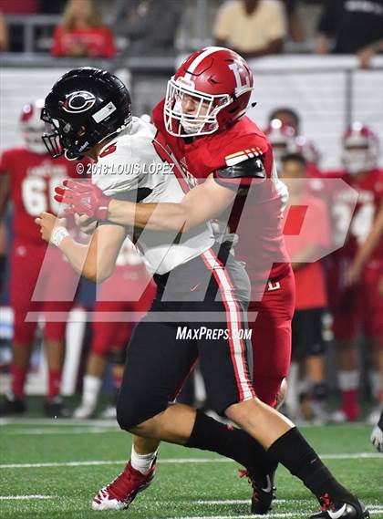 Thumbnail 1 in Orange Lutheran vs. Centennial photogallery.