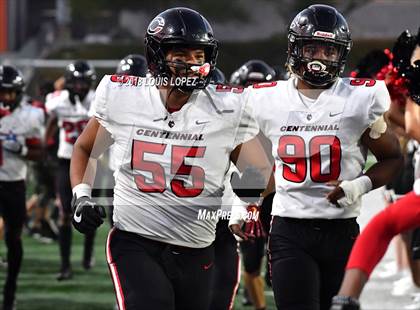 Thumbnail 1 in Orange Lutheran vs. Centennial photogallery.