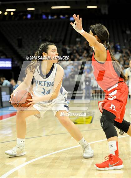 Thumbnail 2 in Redondo Union @ Pleasant Valley (CIF D2 State Final) photogallery.