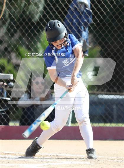 Thumbnail 3 in St. Lucy's @ Glendora (CIF SS 1st Round) photogallery.