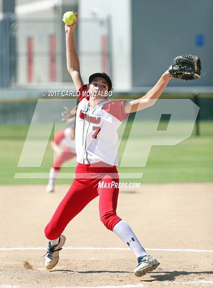 Thumbnail 2 in St. Lucy's @ Glendora (CIF SS 1st Round) photogallery.