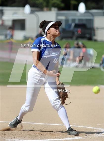 Thumbnail 3 in St. Lucy's @ Glendora (CIF SS 1st Round) photogallery.