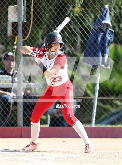 Thumbnail 1 in St. Lucy's @ Glendora (CIF SS 1st Round) photogallery.
