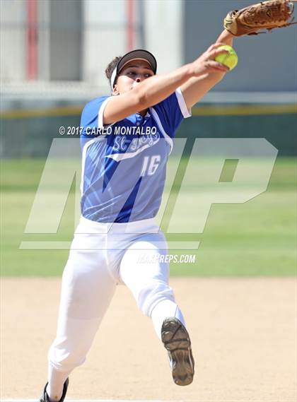 Thumbnail 2 in St. Lucy's @ Glendora (CIF SS 1st Round) photogallery.