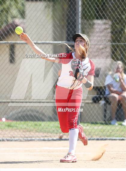 Thumbnail 3 in St. Lucy's @ Glendora (CIF SS 1st Round) photogallery.