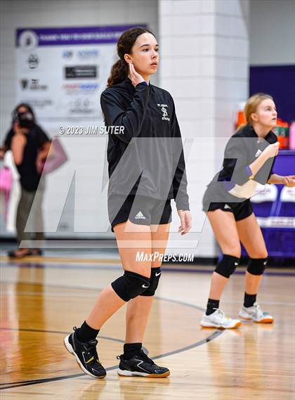 Thumbnail 3 in St. Joseph Catholic vs Allen Academy photogallery.