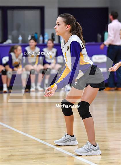 Thumbnail 2 in St. Joseph Catholic vs Allen Academy photogallery.