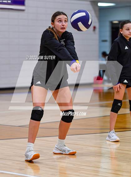 Thumbnail 2 in St. Joseph Catholic vs Allen Academy photogallery.