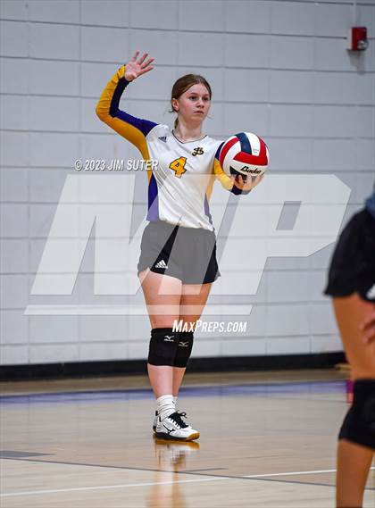 Thumbnail 2 in St. Joseph Catholic vs Allen Academy photogallery.