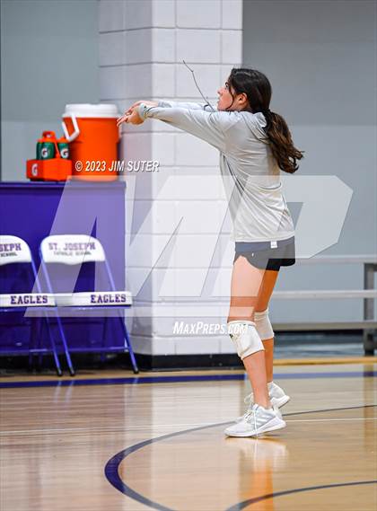 Thumbnail 1 in St. Joseph Catholic vs Allen Academy photogallery.