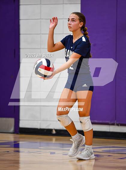Thumbnail 2 in St. Joseph Catholic vs Allen Academy photogallery.