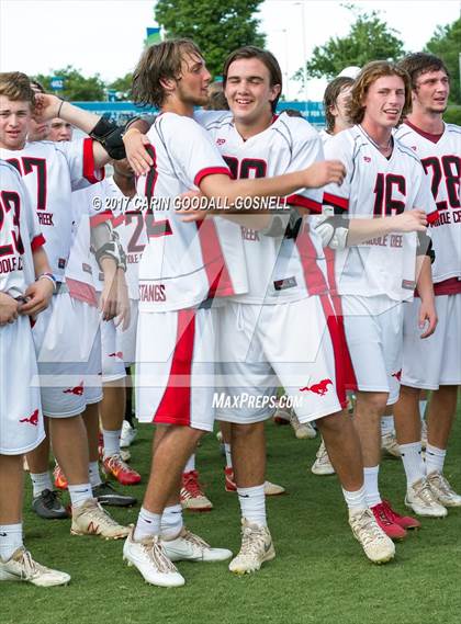 Thumbnail 3 in Middle Creek vs. Lake Norman (NCHSAA Final) photogallery.