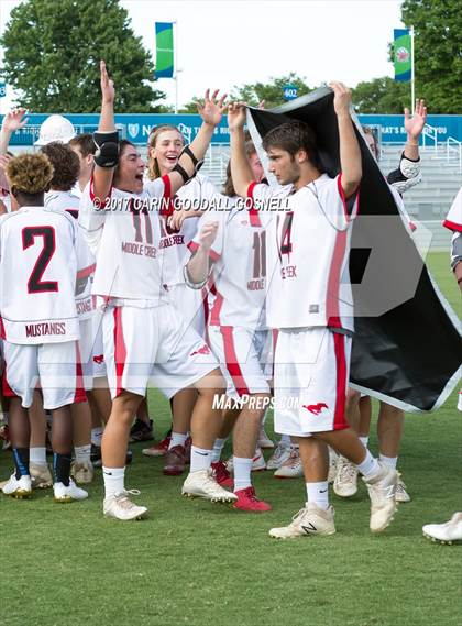 Thumbnail 3 in Middle Creek vs. Lake Norman (NCHSAA Final) photogallery.